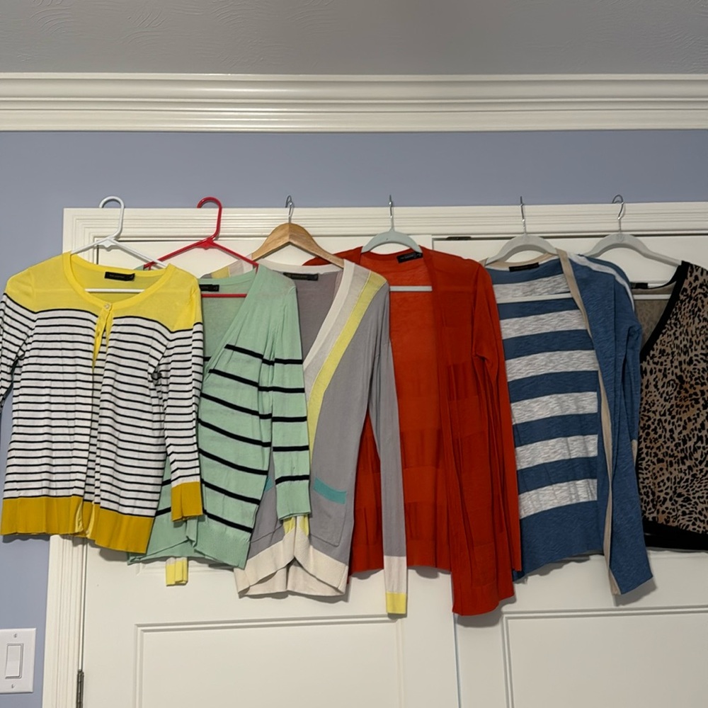 6 The Limited lightweight cardigans, medium